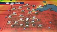 Minnesota weather: Twin Cities breaks heat record Saturday