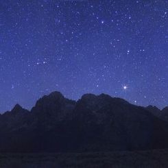 A Spectacular Sky Over the Grand Tetons