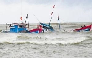 Vietnamese Fishing Vessel Sunk By Korean Tanker At Sea