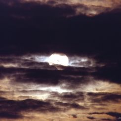 Partial Eclipse, Cloudy Day