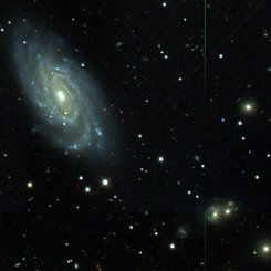 NGC 6070: Sloan için İlk Işık