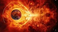Новая мощная магнитная буря обрушилась на Землю 25 марта