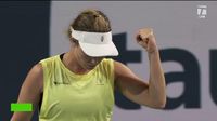 MATCH POINT: Defending champion Danielle Collins fights off Sorana Cirstea in Miami second round | Tennis.com