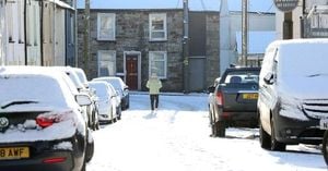 Snow And Ice Force Widespread School Closures In Wales