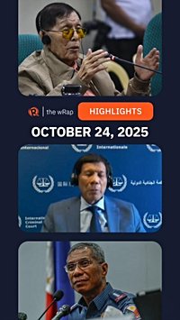 3.9K views · 13 reactions | Here are today’s headlines – the latest news in the Philippines and around the world: 

- Juan Ponce Enrile cleared in all pork barrel cases 
- ICC upholds jurisdiction over Rodrigo Duterte’s case 
- What's Torre doing in a Liberal Party event? 
- Grandson confronts 'Quezon' filmmakers on portrayal of late Philippine president 
- Carlos Yulo bags floor exercise bronze as Jake Jarman rules world championships 

https://www.rappler.com/video/daily-wrap/october-24-2025/ | Rappler