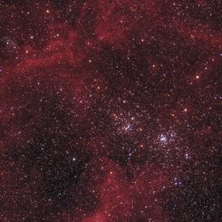 Perseus’taki Çift Yıldız Kümesi