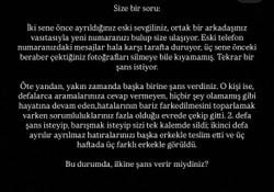 Sizce ne yapmalıyım?