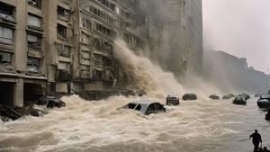 Violent Winds Cause Injuries And Power Cuts In Marseille