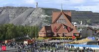 A miracle on wheels: 113-year-old iconic Swedish church completes breathtaking 2-day move - here's why