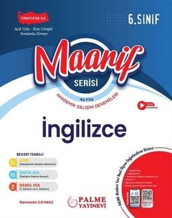 6.SINIF MAARİF SERİSİ İNGİLİZCE HAFTALIK DENEME (44 FÖY)