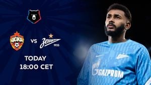 Zenit Faces CSKA Moscow In Crucial RPL Clash