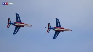 Patrouille De France Jets Collide During Training Exercise In Saint-Dizier