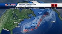 Hurricane Imelda intensifies, tracking toward Bermuda