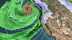 Major Storm System Hits The West Coast