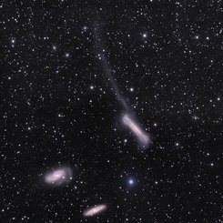 NGC 3628’in Gelgit Kuyruğu