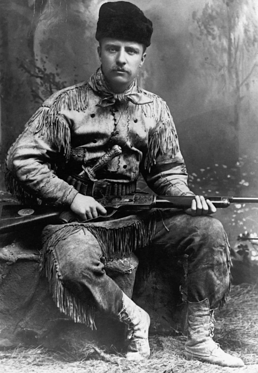 Theodore "Teddy" Roosevelt, av tutkunu bir başkandı.
