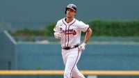 Braves fans feeling for Reds prospect who suffered scary injury on crash into wall