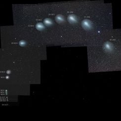 Three Month Composite of Comet Holmes