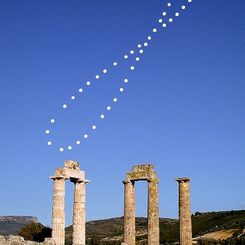 Analemma over Ancient Nemea