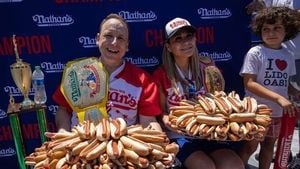 Joey Chestnut Returns Hungry For Nathan's Hot Dog Glory