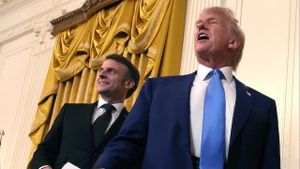 Macron Warns Trump Against Dual Trade Wars With Europe And China