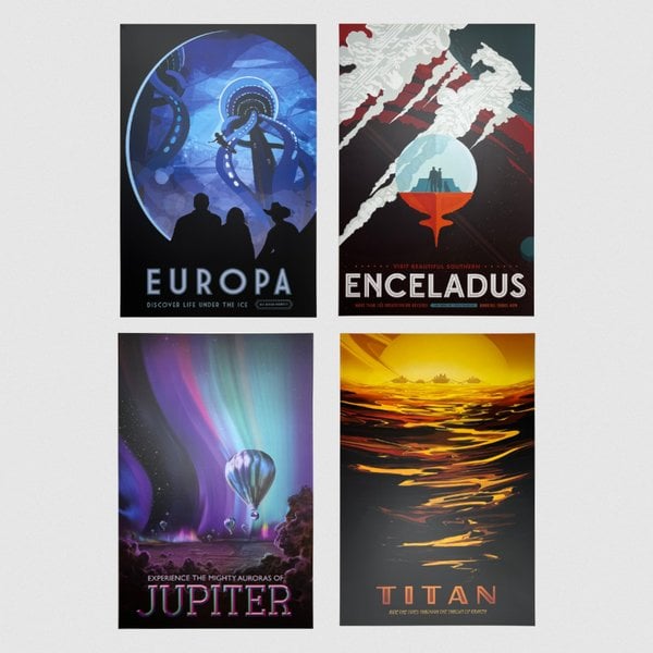 JPL - GELECEK ÖNGÖRÜLERİ Poster Serisi 2