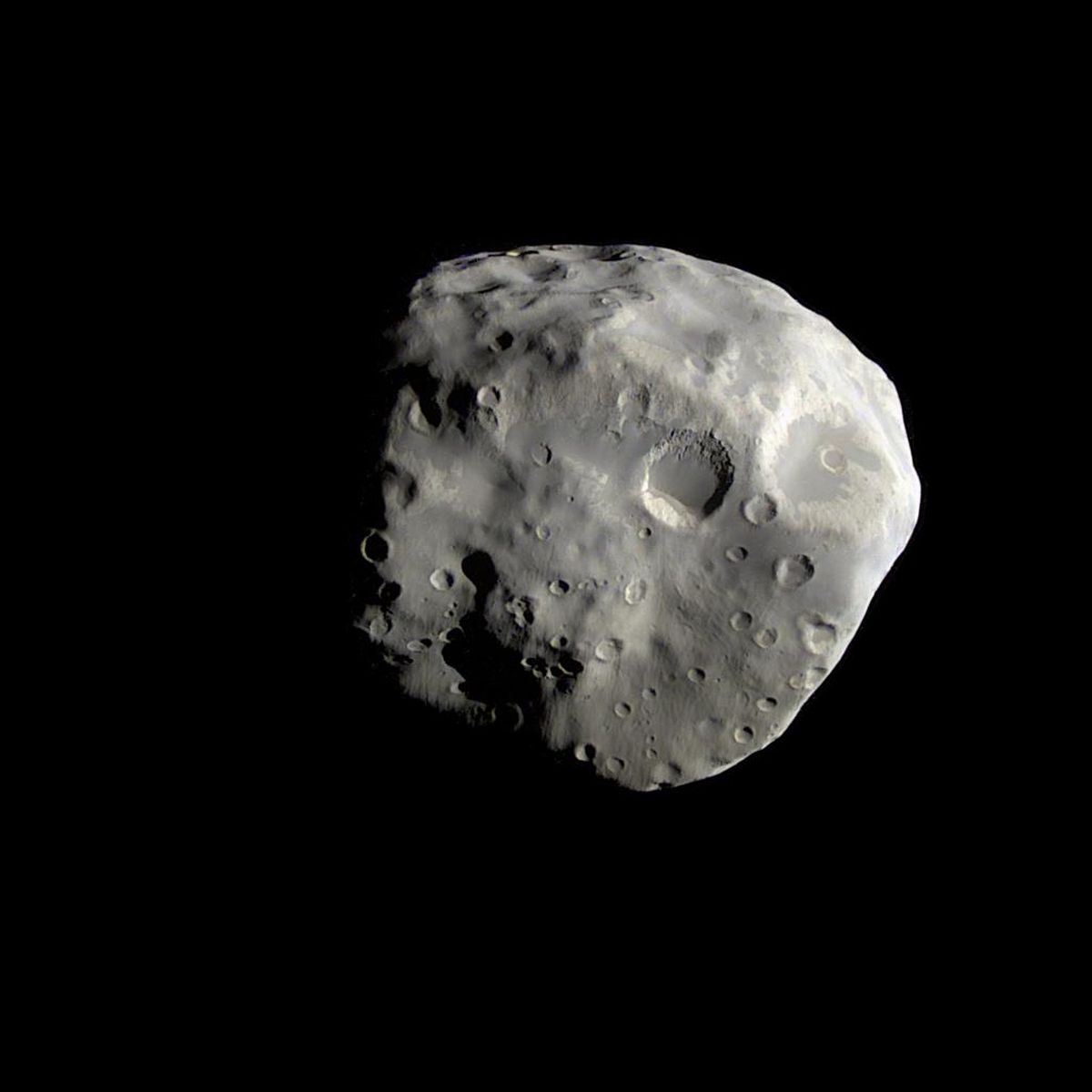 Saturn's Moon Epimetheus from the Cassini Spacecraft