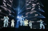 SixTONES森本慎太郎＆ジェシー、aespa踊る「エスチョキ」田中樹が即ツッコミ「エスパな」【MTV VMAJ】 - モデルプレス