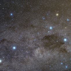 The Milky Way Near the Southern Cross