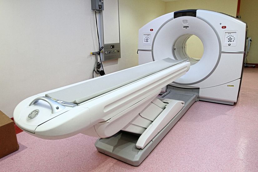 PET-CT tarayıcısı.