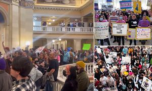 Protests Erupt Outside Oklahoma Capitol Amid Legislative Session