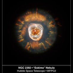 NGC 2392 Nebula from Hubble