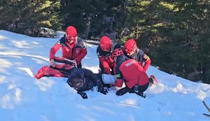 Surge In Emergency Calls Strains Romanian Mountain Rescue Teams