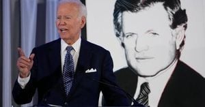 Biden Urges Americans To Rise Amid Dark Days