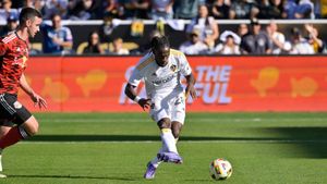 LA Galaxy Celebrate Historic MLS Cup Victory