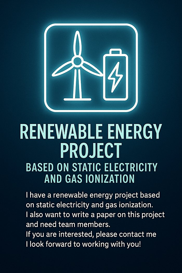 Statik Elektrik ve Gaz İyonizasyonu