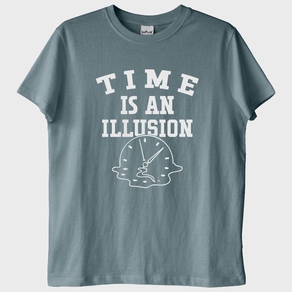 "Time is an Illusion": Zaman Bir İllüzyondur T-Shirt