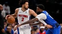 Detroit Pistons close road trip with stumble in Dallas, fall 123-117 to Mavericks