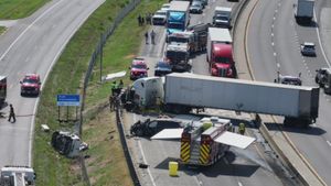 NZ Post Truck Causes Tanker Overturn On SH1