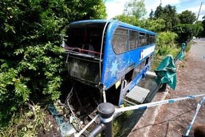 Nearly Twenty Injured As Eastleigh Bus Crashes Into River