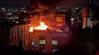 Fire engulfs House of Gods building in Glasgow’s Merchant City