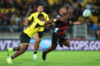 Crusaders survive wild finish, multiple cards for Hurricanes win