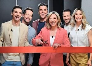 Salut Bonjour Celebrates New Studio With Ribbon Cutting