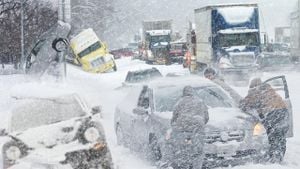 Winter Storm Hits Vancouver Island And Lower Mainland