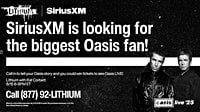 How to Win Oasis Concert Tickets on SiriusXM's Lithium